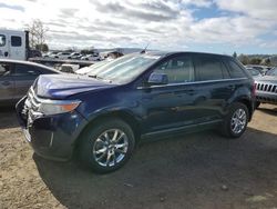 Salvage cars for sale at San Martin, CA auction: 2011 Ford Edge Limited