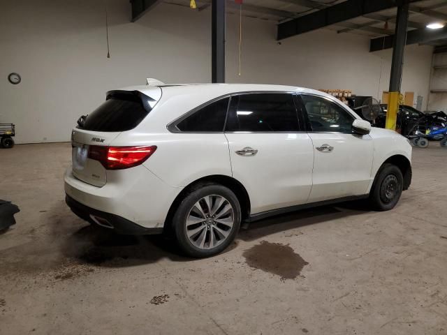 2016 Acura MDX Technology