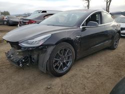 Salvage cars for sale at San Martin, CA auction: 2018 Tesla Model 3