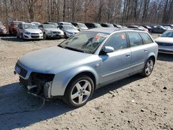 Salvage cars for sale at Baltimore, MD auction: 2002 Audi A4 1.8T Avant Quattro