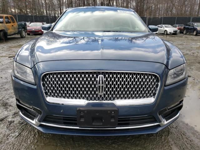 2018 Lincoln Continental Select