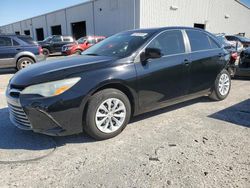 Salvage cars for sale at Jacksonville, FL auction: 2015 Toyota Camry LE