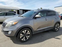 Salvage cars for sale at Fresno, CA auction: 2012 KIA Sportage SX