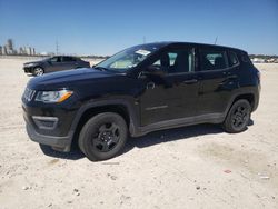 Salvage cars for sale at New Braunfels, TX auction: 2018 Jeep Compass Sport