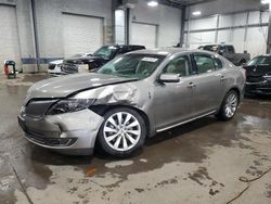 Carros salvage sin ofertas aún a la venta en subasta: 2015 Lincoln MKS