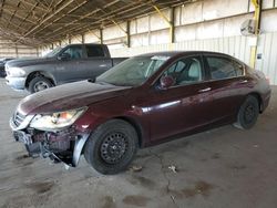 Salvage cars for sale at Phoenix, AZ auction: 2013 Honda Accord LX