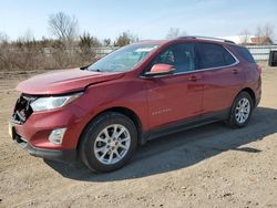 Salvage cars for sale at Columbia Station, OH auction: 2018 Chevrolet Equinox LT