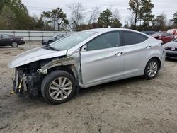 Salvage cars for sale at Hampton, VA auction: 2015 Hyundai Elantra SE