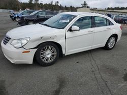 Salvage cars for sale at Exeter, RI auction: 2008 Chrysler Sebring Touring