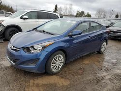 Salvage cars for sale at Bowmanville, ON auction: 2015 Hyundai Elantra SE