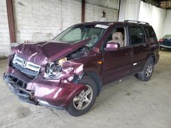 Salvage cars for sale at Windsor, NJ auction: 2008 Honda Pilot EXL