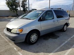 Salvage cars for sale at Rancho Cucamonga, CA auction: 2003 Toyota Sienna CE