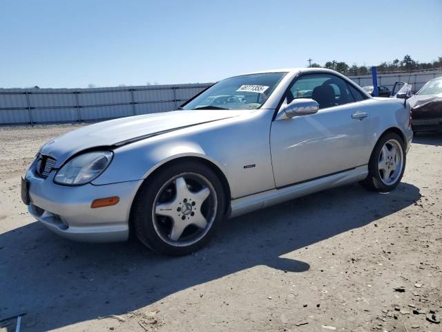 2001 Mercedes-Benz SLK 320