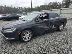 Salvage cars for sale at Ellenwood, GA auction: 2016 Chrysler 200 Limited