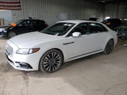 Lincoln salvage cars for sale: 2020 Lincoln Continental