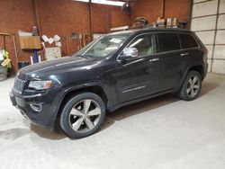 Salvage cars for sale at Ebensburg, PA auction: 2014 Jeep Grand Cherokee Overland