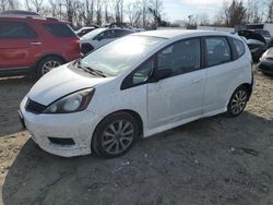 Salvage cars for sale at Baltimore, MD auction: 2012 Honda FIT Sport