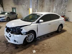 Vehiculos salvage en venta de Copart Chalfont, PA: 2018 Nissan Sentra S