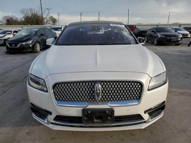 2019 Lincoln Continental Reserve