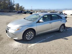 Salvage cars for sale at Van Nuys, CA auction: 2016 Toyota Camry LE