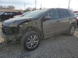 Salvage cars for sale at Columbus, OH auction: 2012 Ford Edge SEL