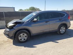 Salvage cars for sale at Orlando, FL auction: 2015 Honda CR-V LX