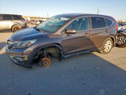 Salvage cars for sale at Grand Prairie, TX auction: 2016 Honda CR-V EX