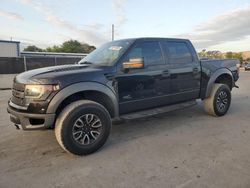 Salvage cars for sale at Orlando, FL auction: 2013 Ford F150 SVT Raptor