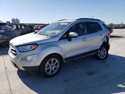 Salvage cars for sale at New Orleans, LA auction: 2020 Ford Ecosport SE