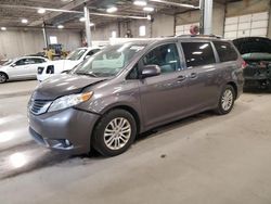 Salvage cars for sale at Blaine, MN auction: 2012 Toyota Sienna XLE