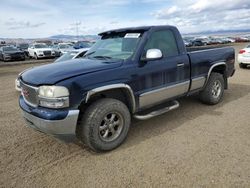 Salvage cars for sale at Helena, MT auction: 2001 GMC New Sierra K1500