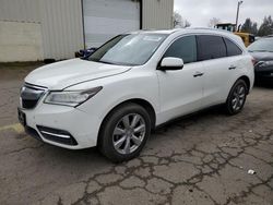 Acura salvage cars for sale: 2014 Acura MDX Advance