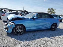 Salvage cars for sale at Riverview, FL auction: 2018 BMW 230XI