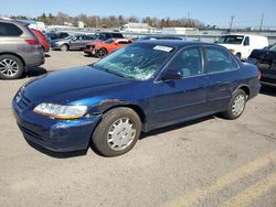 Salvage cars for sale at Pennsburg, PA auction: 2002 Honda Accord LX