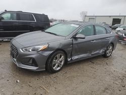 Salvage cars for sale at Kansas City, KS auction: 2018 Hyundai Sonata Sport