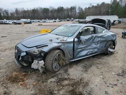 Salvage cars for sale from Copart Charles City, VA: 2017 Infiniti Q60 Premium