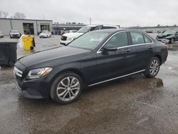 Salvage cars for sale at Harleyville, SC auction: 2016 Mercedes-Benz C 300 4matic