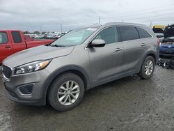 Salvage cars for sale at Eugene, OR auction: 2016 KIA Sorento LX