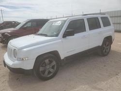 Salvage cars for sale at Andrews, TX auction: 2015 Jeep Patriot Latitude