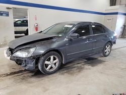 Salvage cars for sale at Sandston, VA auction: 2005 Honda Accord EX