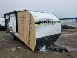 Salvage trucks for sale at Greenwood, NE auction: 2024 Explorer Camper TLR