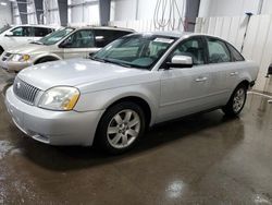 Salvage cars for sale at Ham Lake, MN auction: 2005 Mercury Montego Luxury