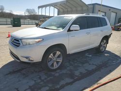 Salvage cars for sale at Lebanon, TN auction: 2012 Toyota Highlander Limited