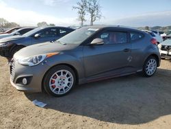 Salvage cars for sale at San Martin, CA auction: 2016 Hyundai Veloster Turbo