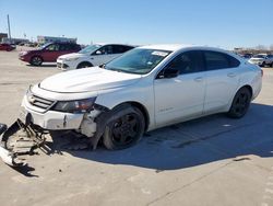 Salvage cars for sale at Grand Prairie, TX auction: 2017 Chevrolet Impala LS