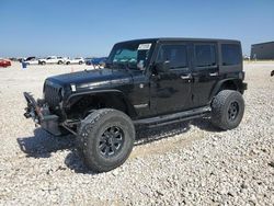 Salvage cars for sale at Temple, TX auction: 2015 Jeep Wrangler Unlimited Rubicon