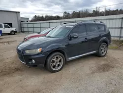 Salvage cars for sale at Grenada, MS auction: 2012 Mitsubishi Outlander SE