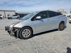 Salvage cars for sale at Tulsa, OK auction: 2016 Toyota Prius