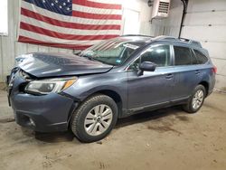 Salvage cars for sale at Lyman, ME auction: 2015 Subaru Outback 2.5I Premium