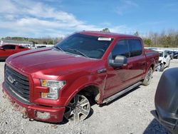 Salvage cars for sale at Memphis, TN auction: 2016 Ford F150 Supercrew